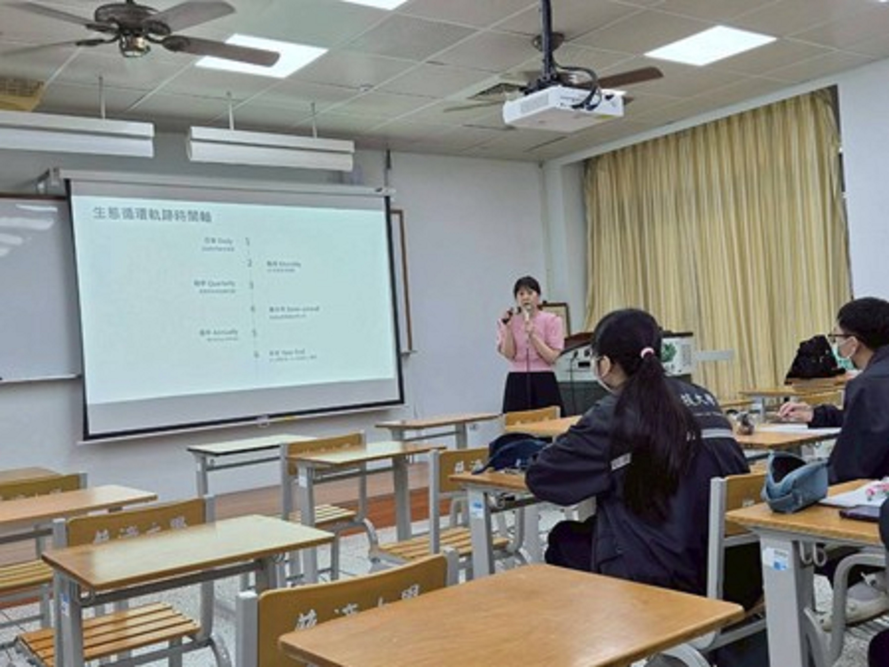 2026.06.08｢煙波大飯店花蓮館｣駐店協理陳文惠老師講座情形