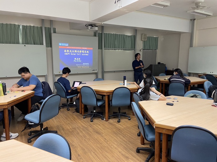 【本系演講公告】高聚光太陽能發電系統（HCPV）應用專題演講圖片